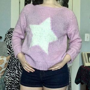 Soft and Fuzzy Lavender Sweater